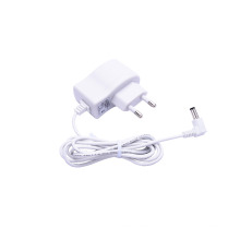 Manufactory CE ROHS 12v dc adaptador de corriente blanco con enchufe de la UE